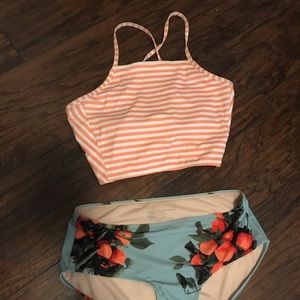 Albion fit high waisted swimsuit